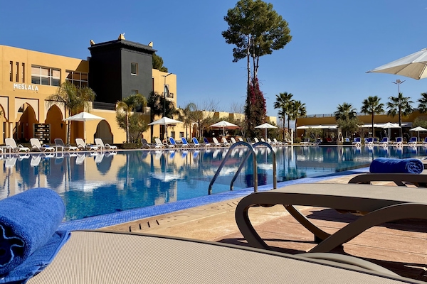 Indoor pool, 2 outdoor pools, open 9:00 AM to 6:00 PM, pool umbrellas