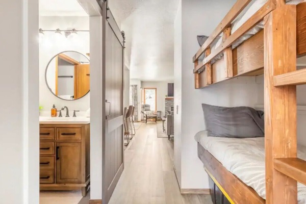 1 bedroom, iron/ironing board, travel crib, free WiFi