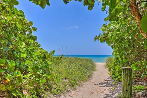 Ubicación a pie de playa