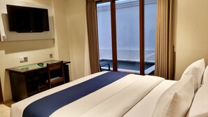 Suíte conforto | Vista do quarto