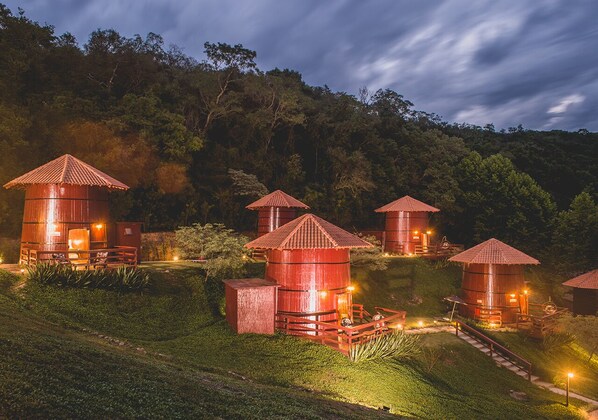 Façade de l’hébergement