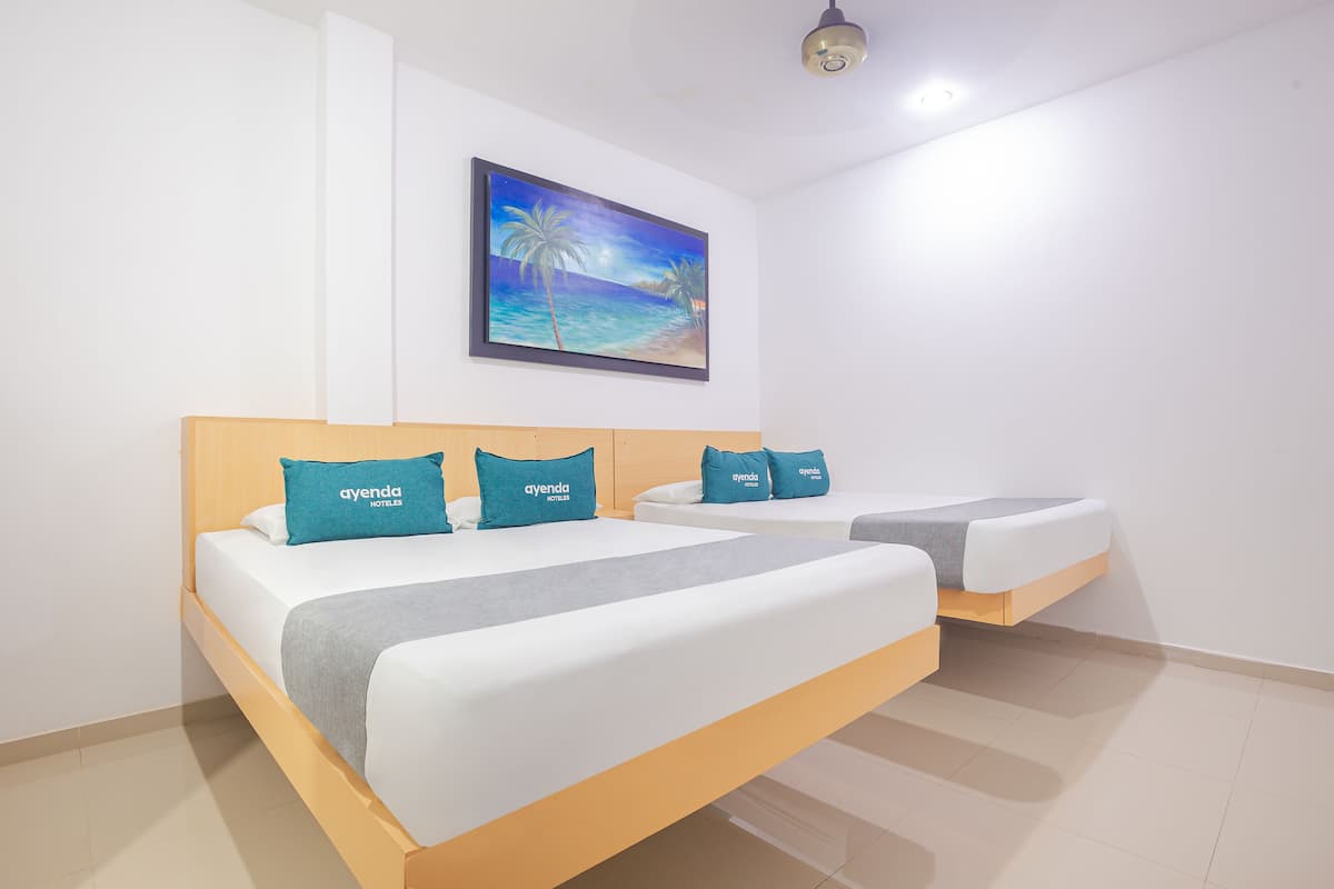 Quadrupla Standard | Biancheria da letto ipoallergenica, Wi-Fi gratuito, lenzuola