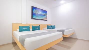 Standard Quadruple Room | Hypo-allergenic bedding, free WiFi, bed sheets