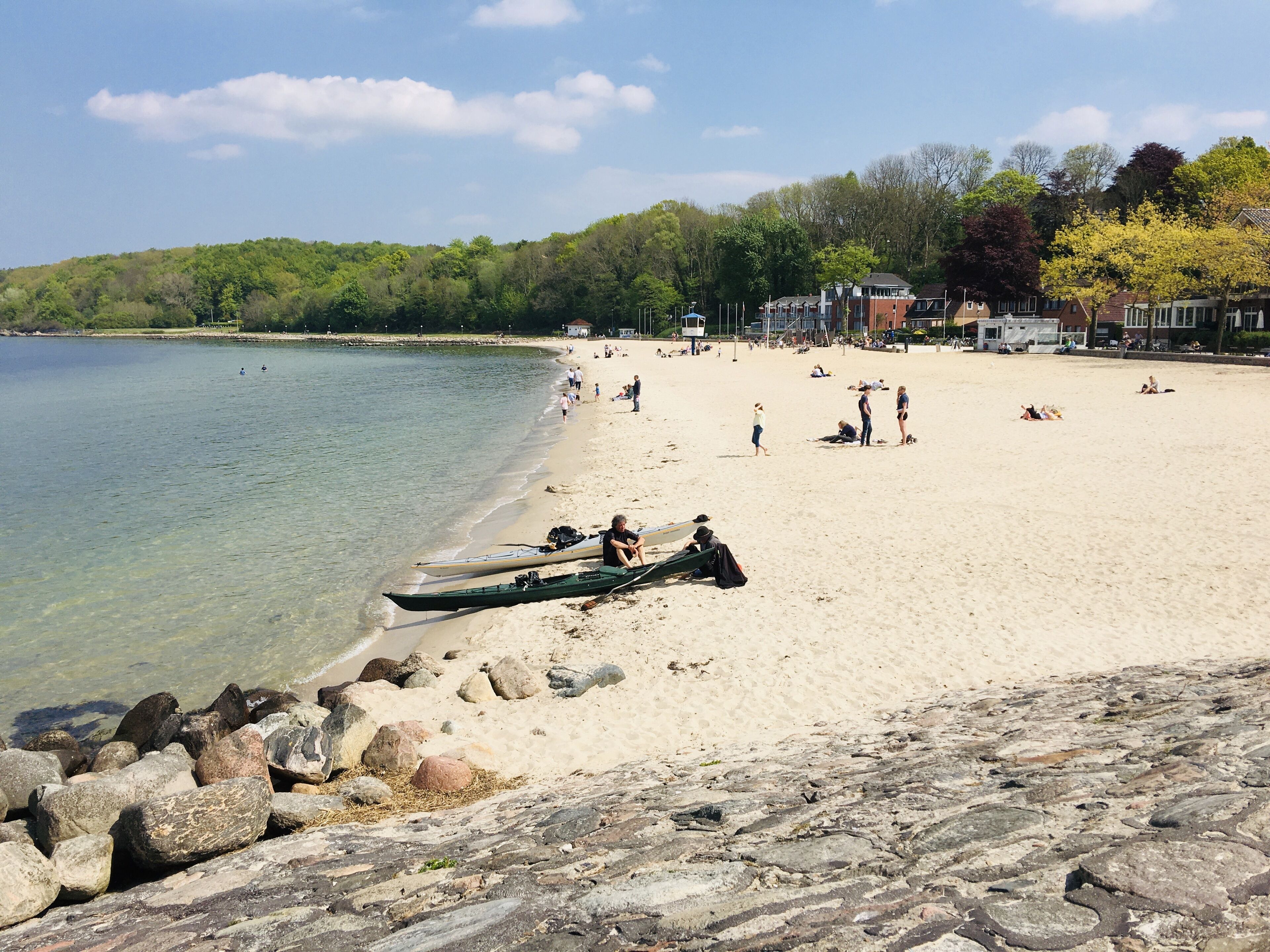 Vlak bij het strand, strandlakens
