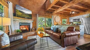 Smart-TV, Kamin, Videospiele, DVD-Player