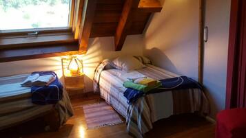 2 bedrooms, iron/ironing board, travel crib, WiFi