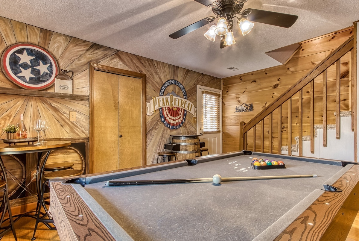 Photo 53 of Smoky SPECiAL Perfect Fun Family cabin Game room Hot tub & view!