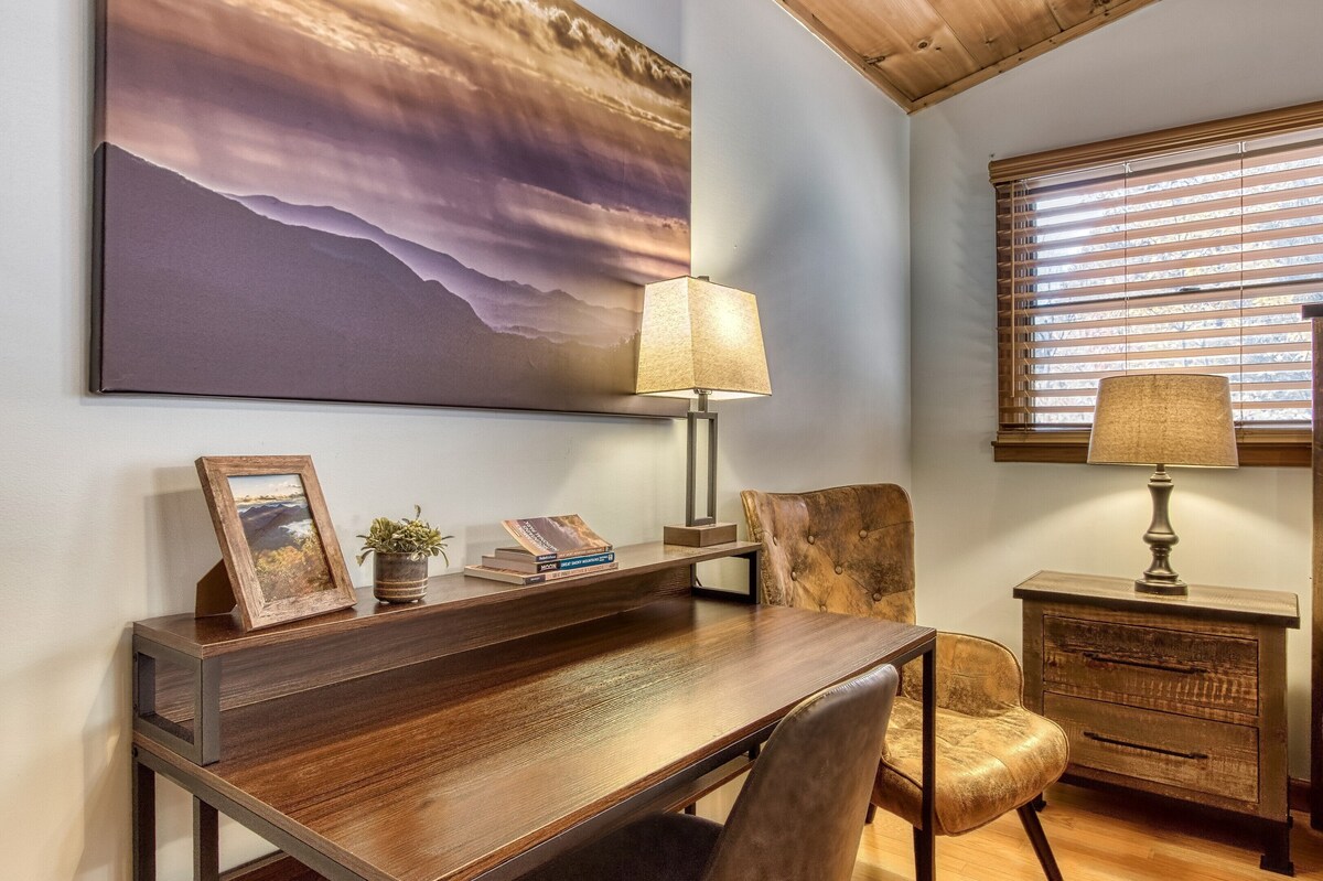Photo 50 of Smoky SPECiAL Perfect Fun Family cabin Game room Hot tub & view!