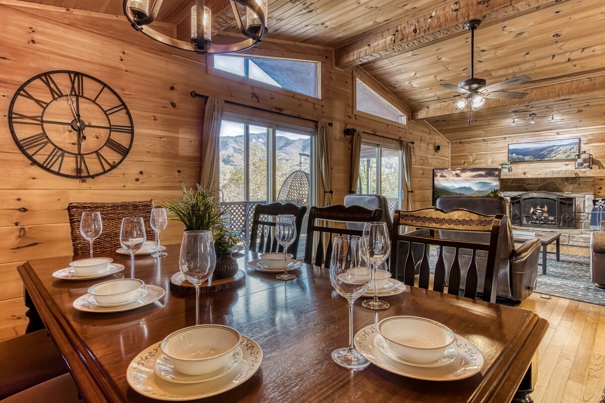 Photo 43 of Smoky SPECiAL Perfect Fun Family cabin Game room Hot tub & view!