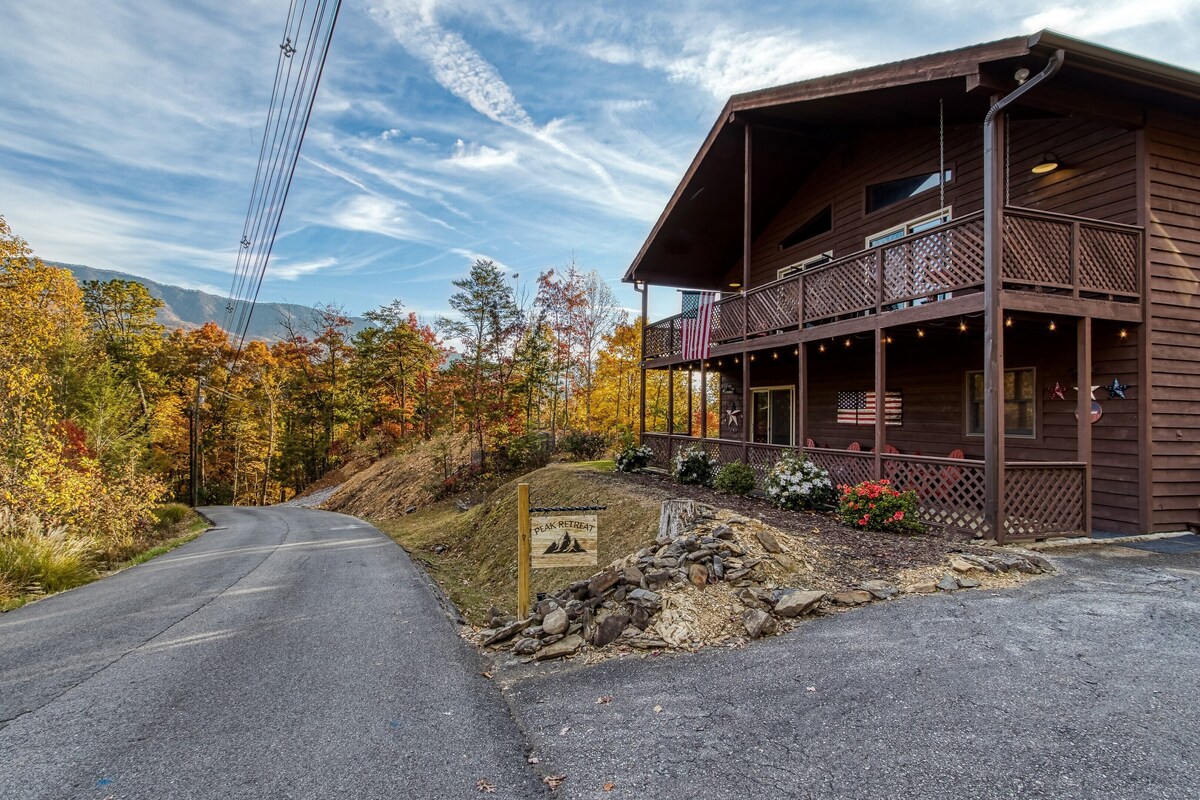 Photo 42 of Smoky SPECiAL Perfect Fun Family cabin Game room Hot tub & view!
