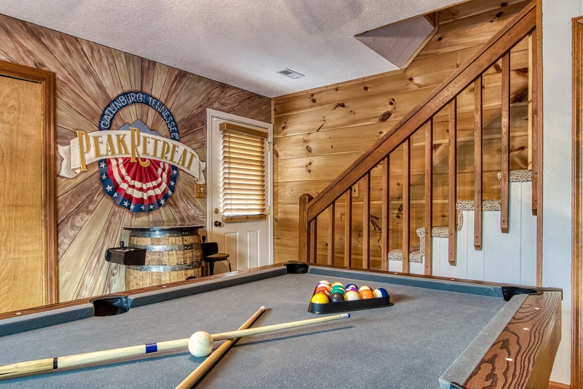 Photo 55 of Smoky SPECiAL Perfect Fun Family cabin Game room Hot tub & view!