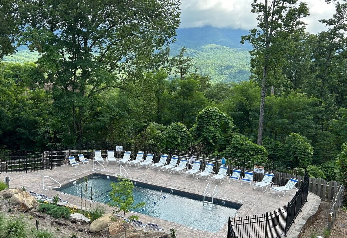 Photo 64 of Smoky SPECiAL Perfect Fun Family cabin Game room Hot tub & view!