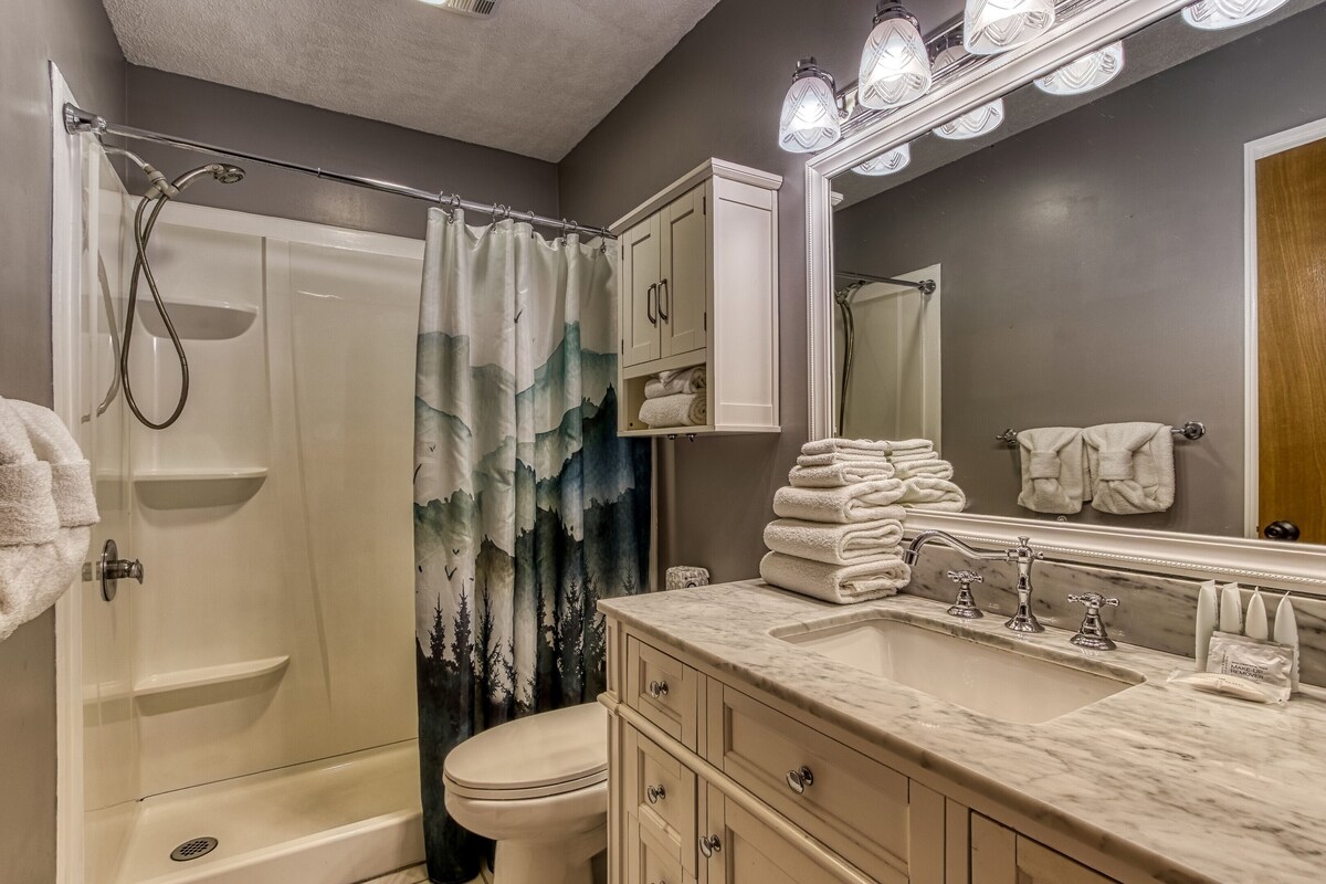 Photo 59 of Smoky SPECiAL Perfect Fun Family cabin Game room Hot tub & view!