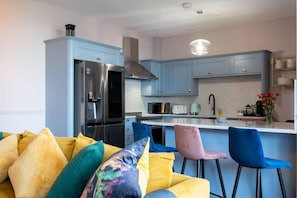 Apartment, Multiple Beds | Living area - Beachfront Escape & Wow Sea Views, Luxury Retreat (Herne Bay)