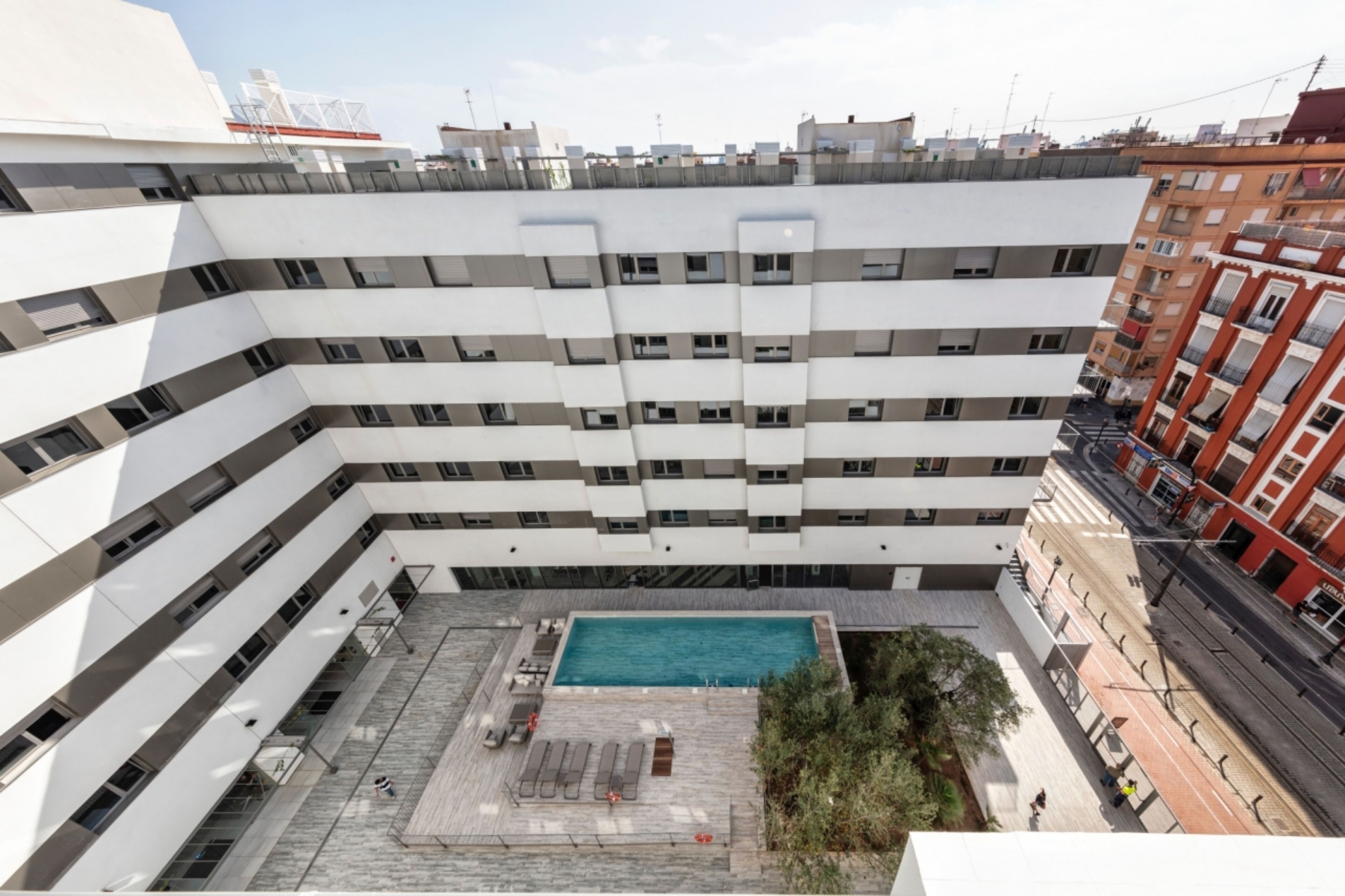 Seasonal outdoor pool