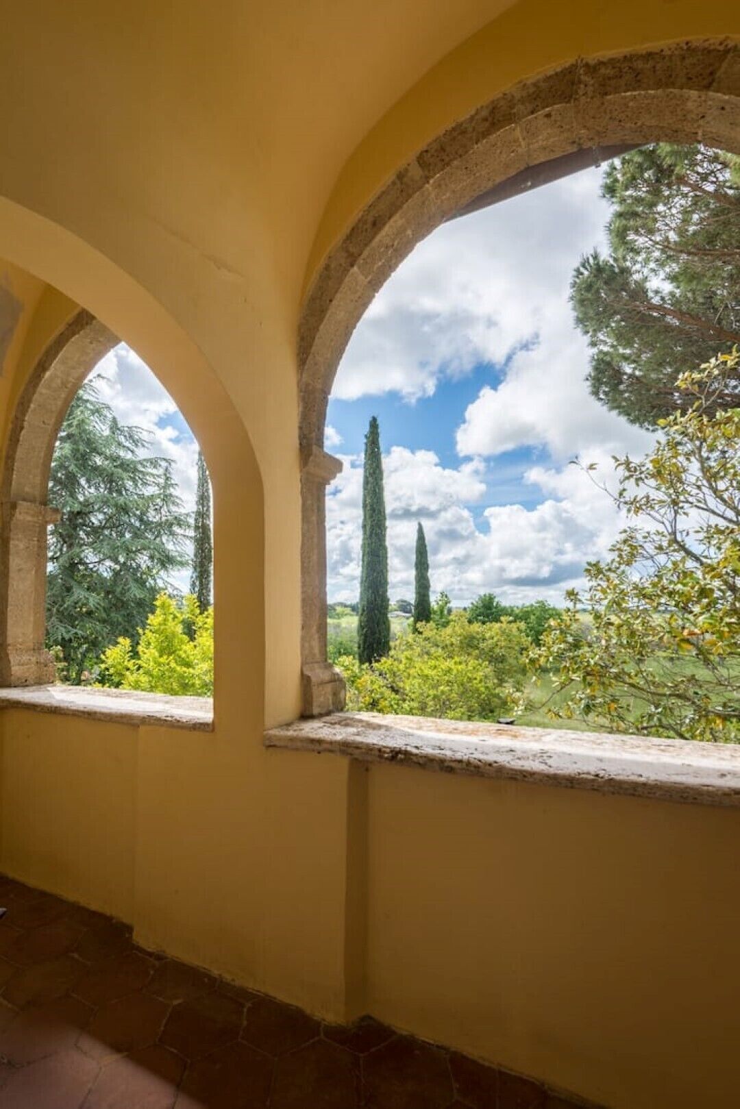 Vista dalla struttura