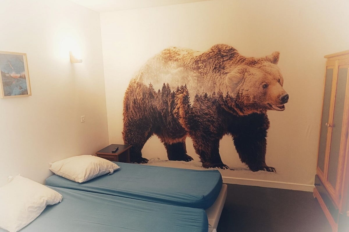 Superior dubbelrum - privat badrum - utsikt mot bergen (The Revenant) | 1 sovrum