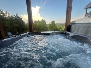 Baignoire à remous extérieure
