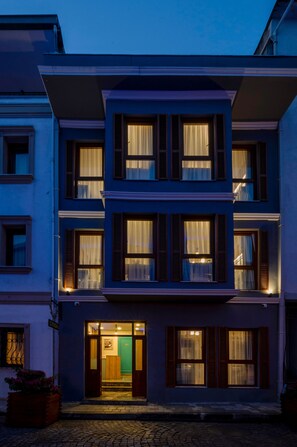 Fassade der Unterkunft