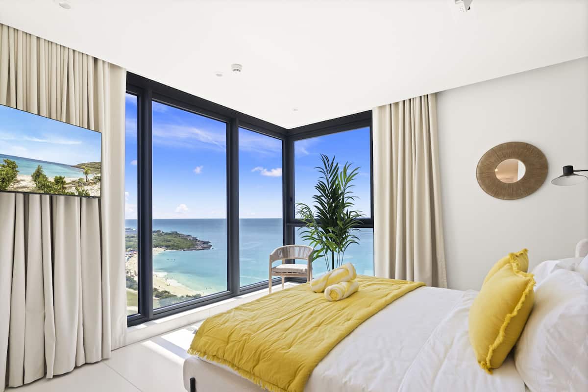 Deluxe Apartment, Balcony, Beach View | 1 bedroom, premium bedding, in-room safe, individually decorated