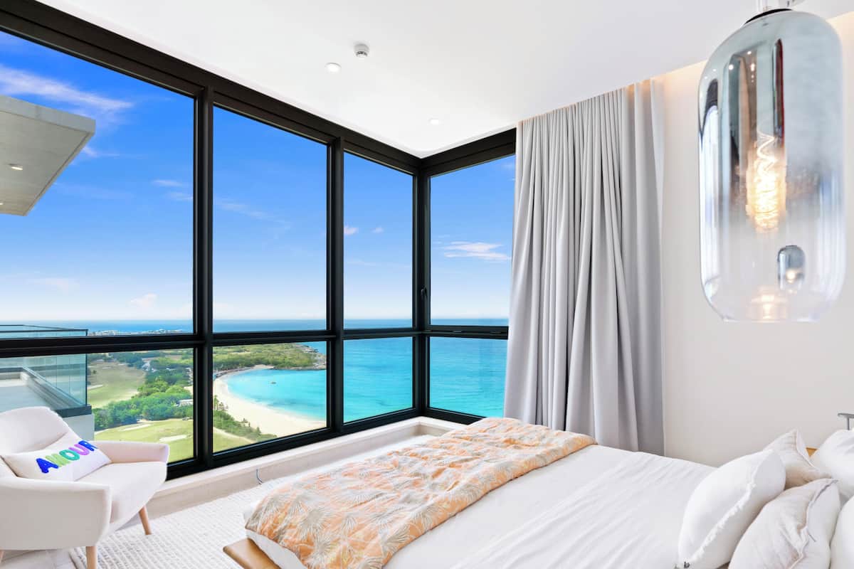 Penthouse Luxe, vue océan