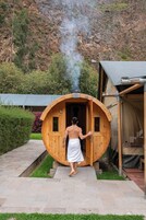 Salas de tratamiento para parejas, un sauna, aguas termales/minerales