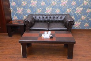 Siddeområde i lobbyen