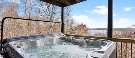 Bain à remous extérieur