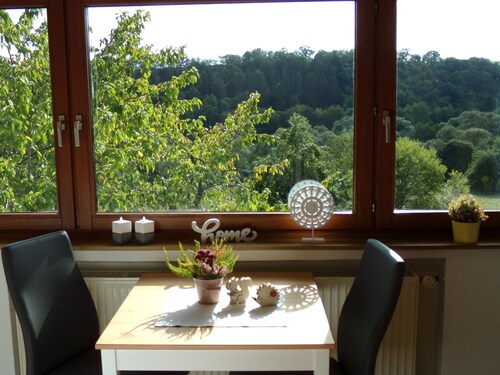 Fantastic view of the Eder floodplain