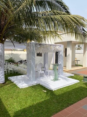 Enceinte de l’hébergement