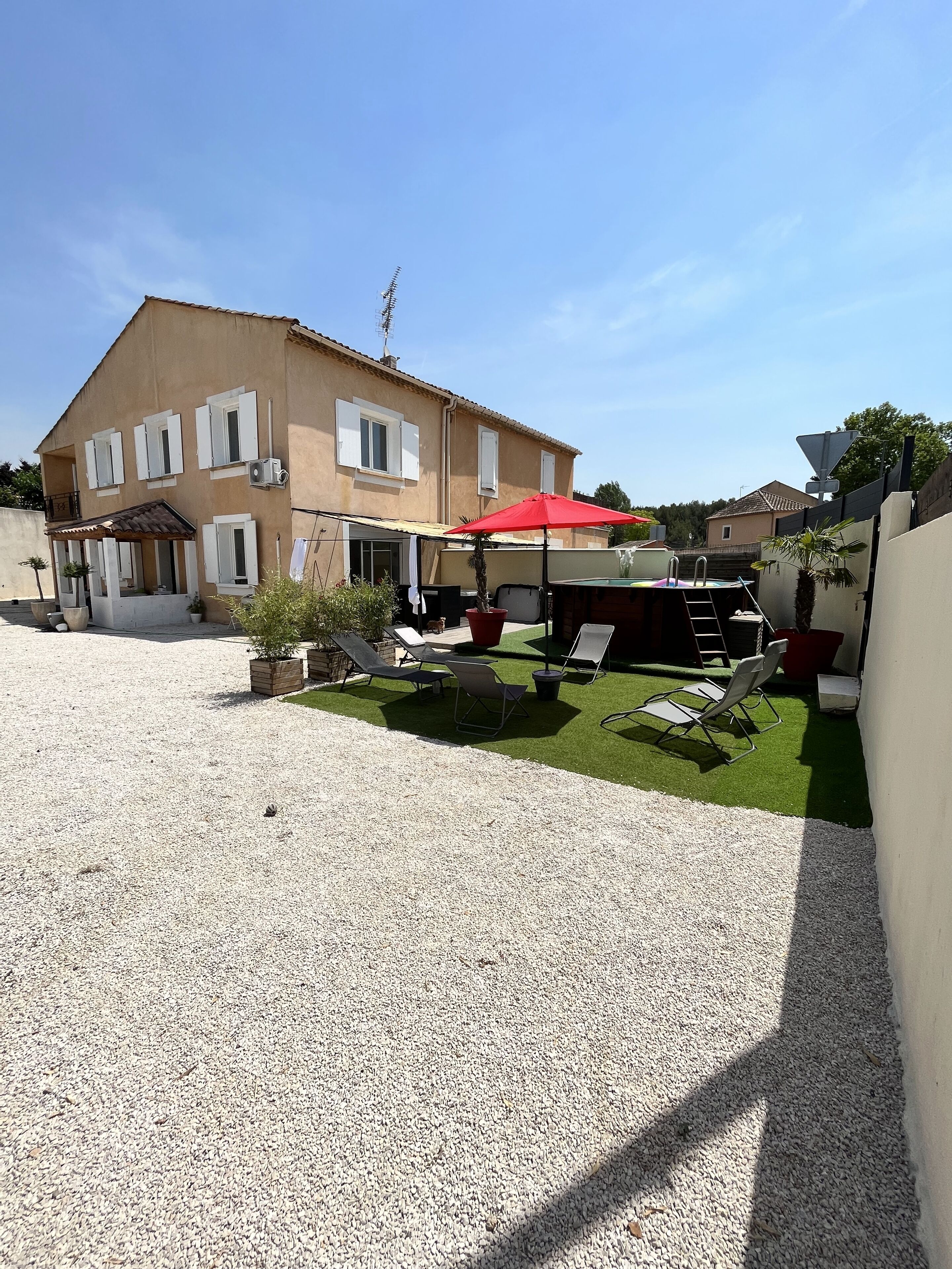 Enceinte de l’hébergement