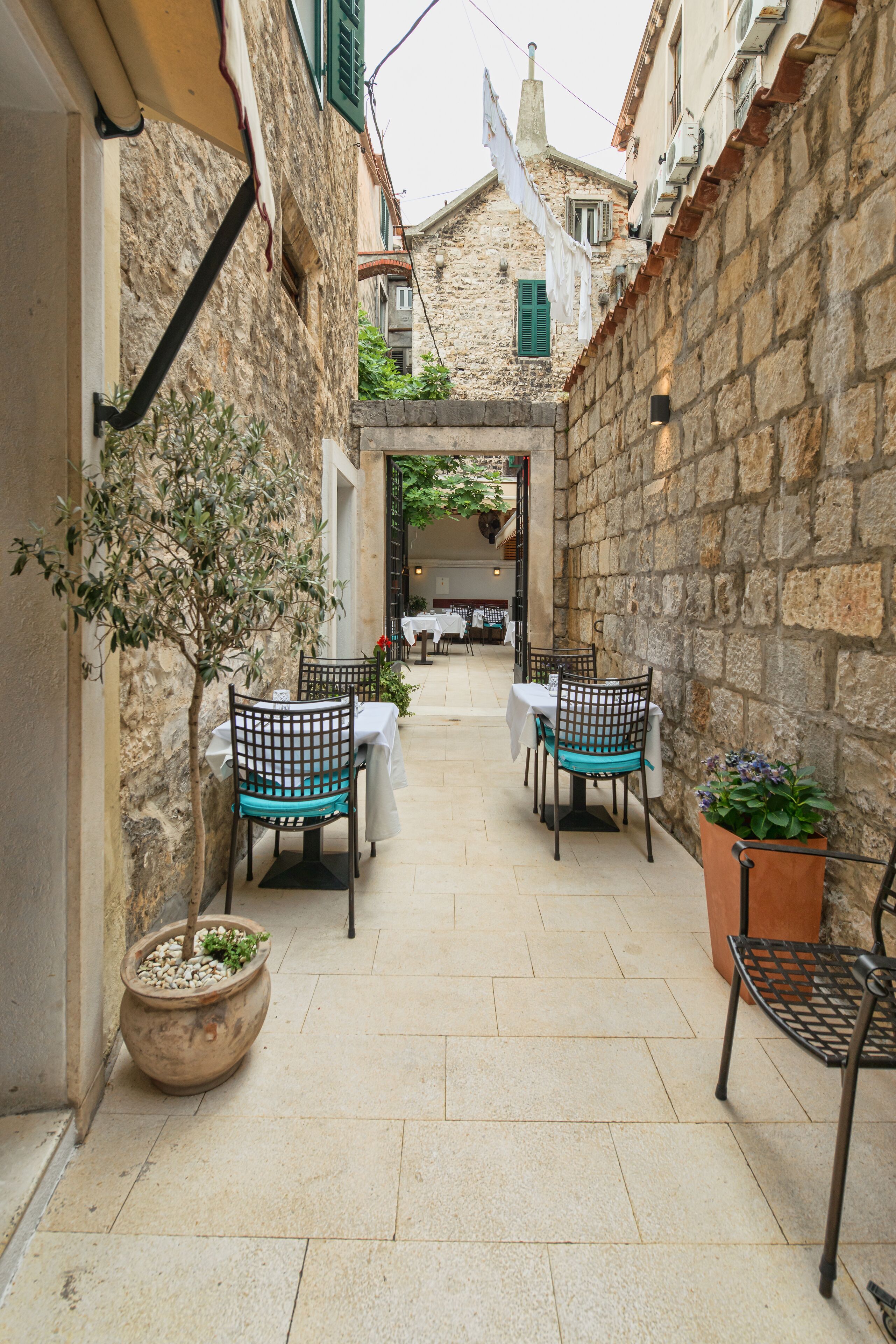 Façade de l’hébergement