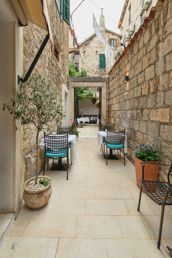 Fassade der Unterkunft