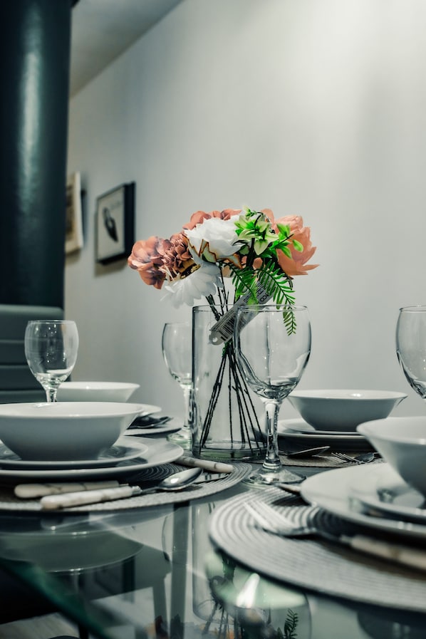 Comfort-Apartment, mit Bad (Cosy Basement) | Restaurant