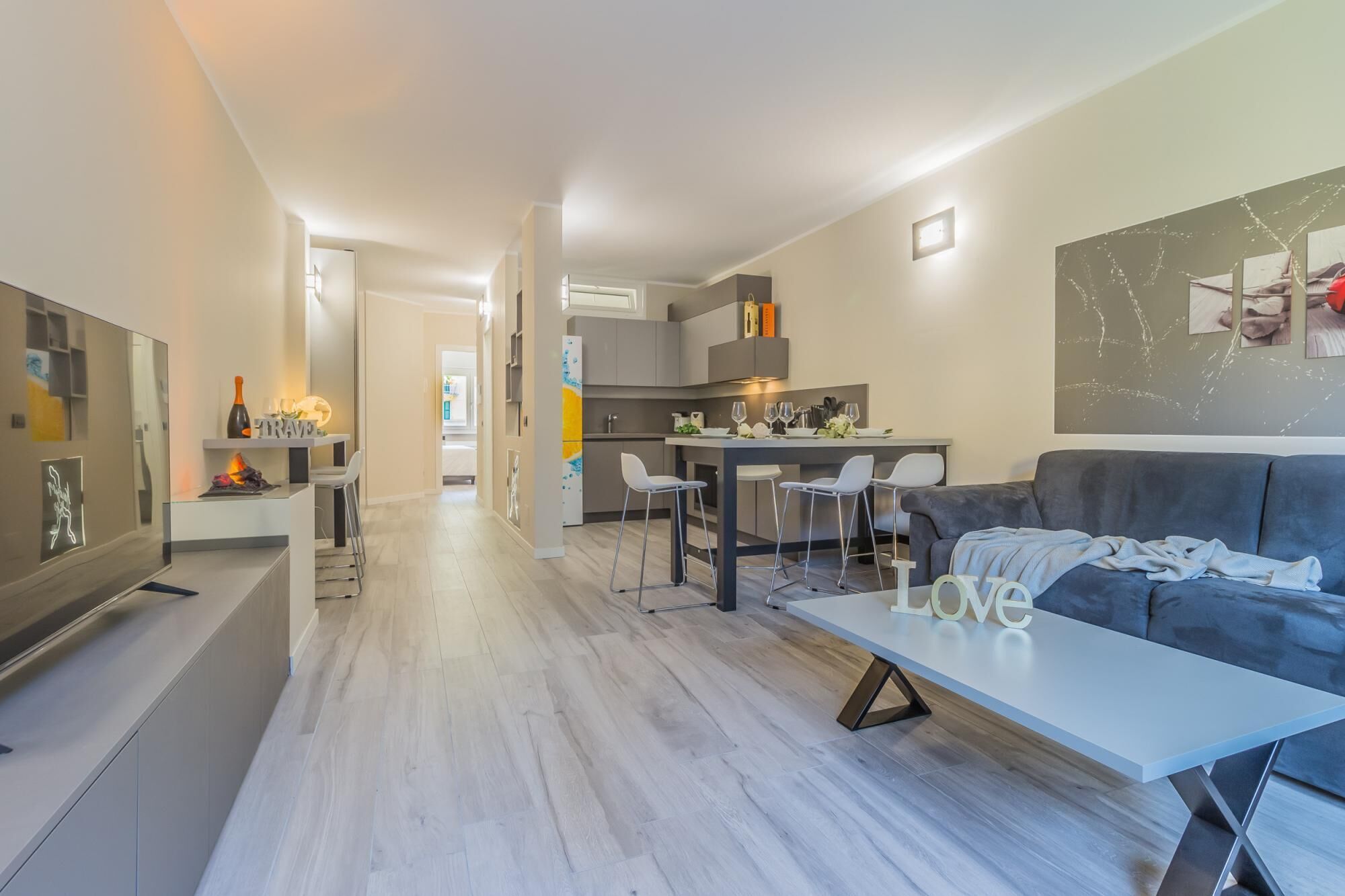 Leilighet | 1 soverom og wi-fi