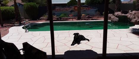 Alberca al aire libre