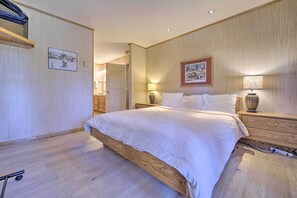 4 slaapkamers, een strijkplank/strijkijzer, wifi, beddengoed