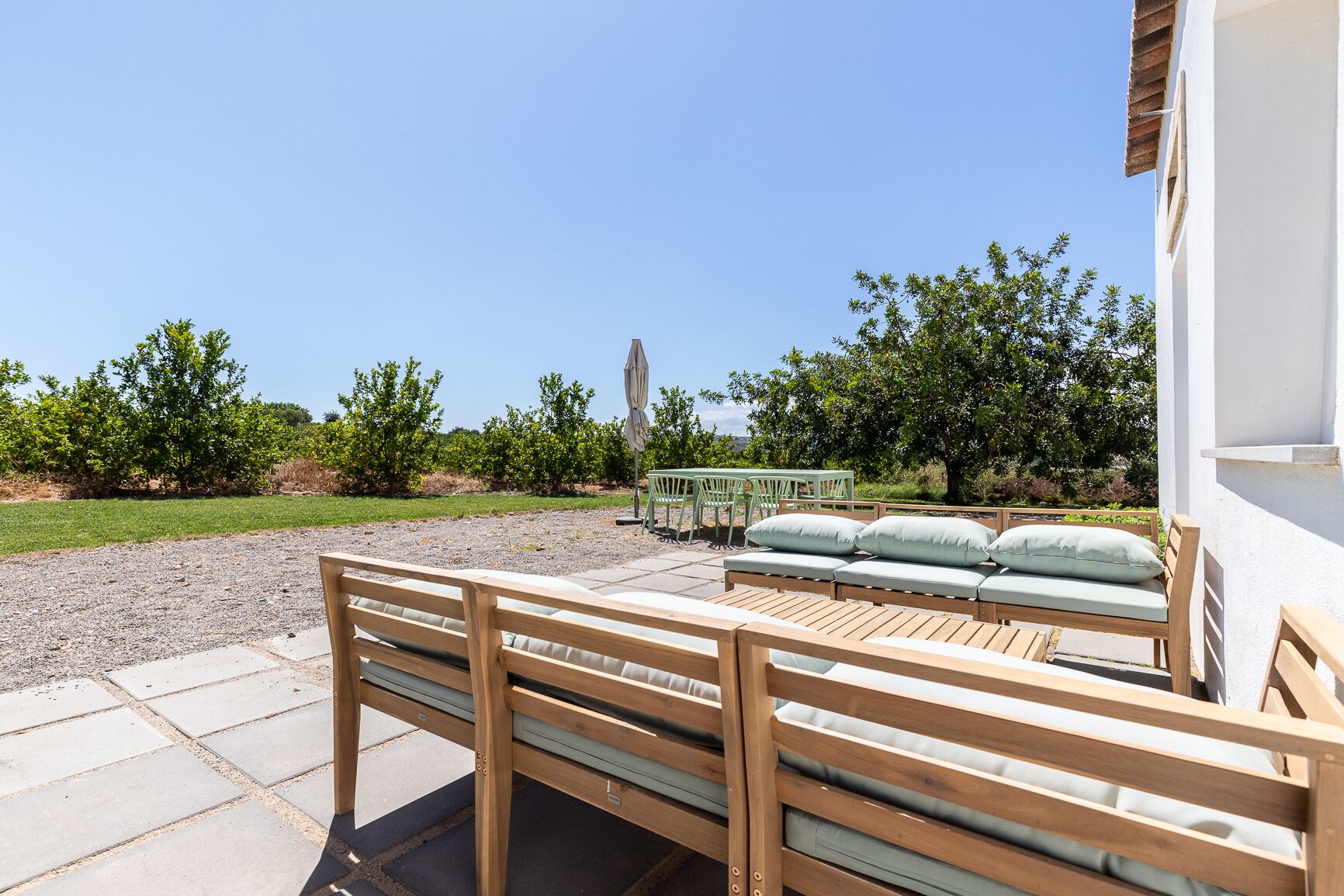 Familie studio suite | Terras