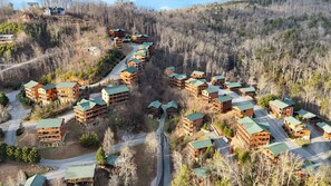 Exterior - Theater, Pool & Game Room: Gatlinburg Luxury Cabin (Gatlinburg)