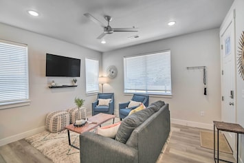 Greeley Vacation Rental | 3BR | 2.5BA | Stairs Required for Access | 1,500 Sq Ft