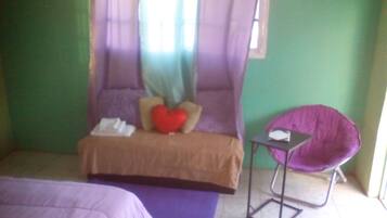 Desk, iron/ironing board, free WiFi, bed sheets