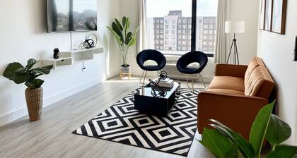 Luxury 1 Bdrm King-mins to NYC,EWR, PRU,NJPAC,Dwntwn Newark, MetLife