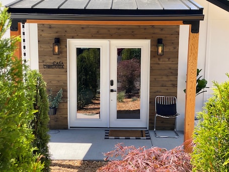 Exterior detail. Casa Chihuahua- Modern Luxe 2b/1b home