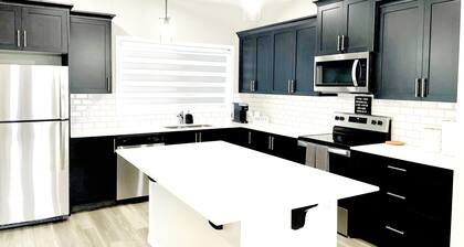 Cheerful townhouse with AirHockey table