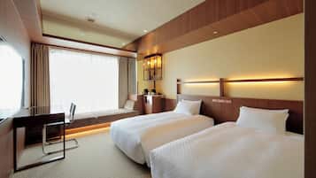 In-room safe, desk, blackout drapes, iron/ironing board