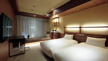 In-room safe, desk, blackout curtains, iron/ironing board