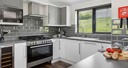 Lilac Lodge, 22 Roadford Lake Lodges - hot tub/pet friendly