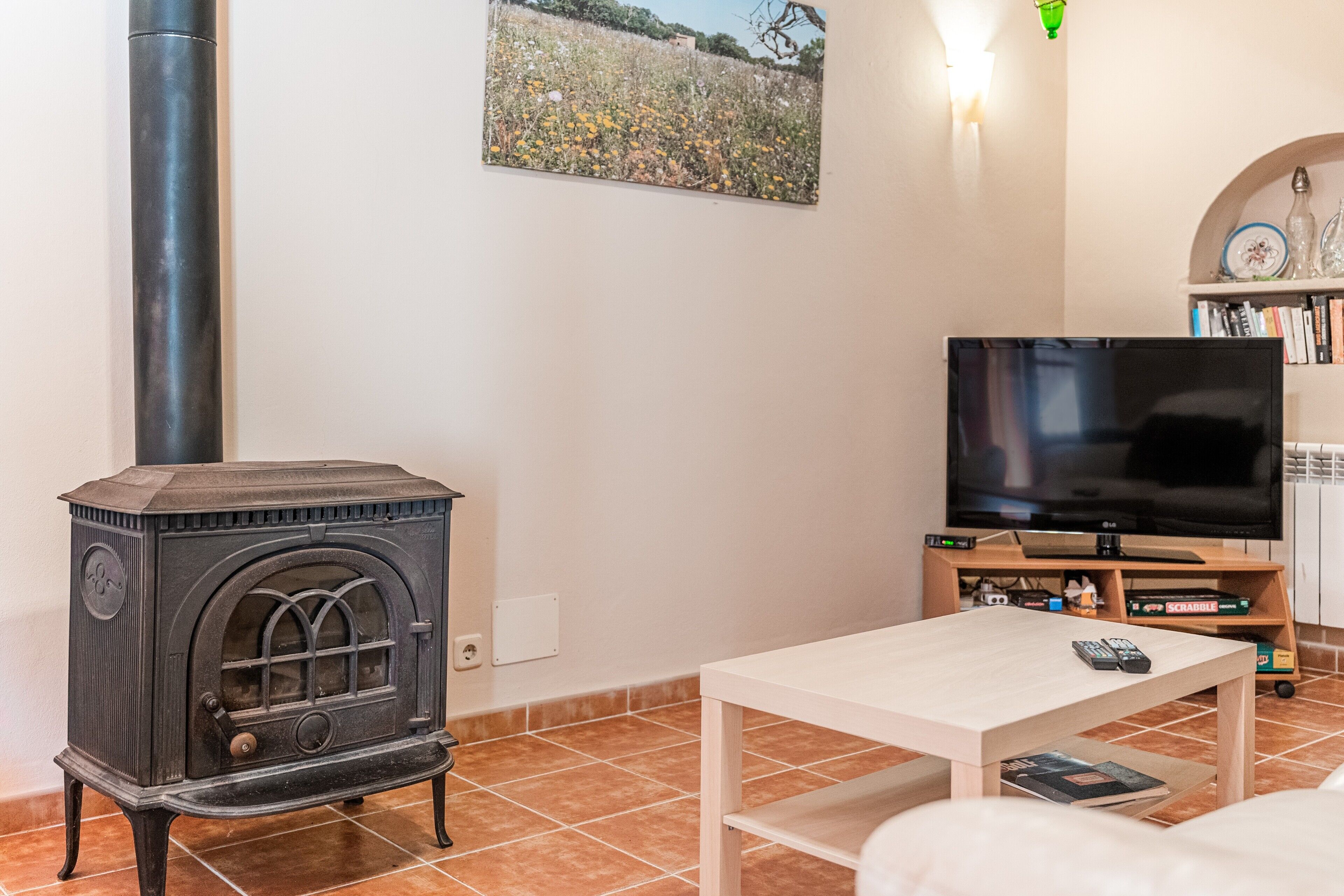 TV, fireplace, table tennis, stereo