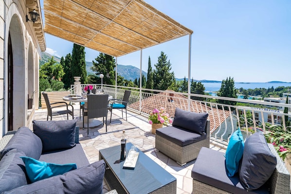 Terrace/patio - Apartment Blue Pearl (Zupa dubrovacka)