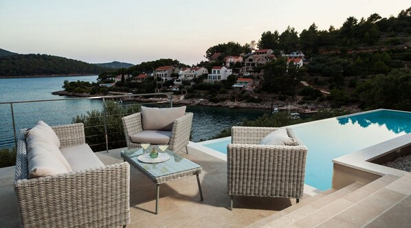 Terrace/patio - Villa Belvedere (Vela Luka)